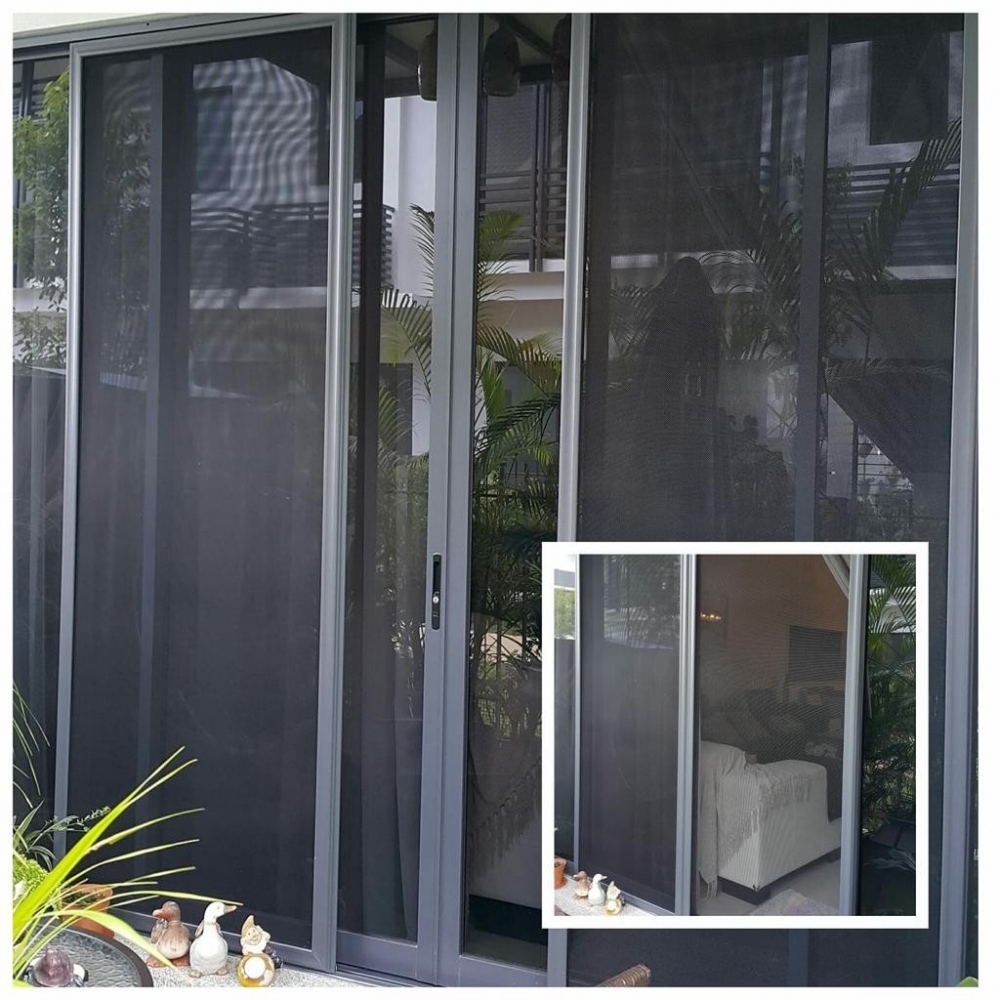 Custom Made High Performance Aluminium Sliding Door with 304 Stainless Steel  Mosquito Wire Mesh – Boonsiew